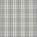 Baker Lifestyle Purbeck Check Blue Fabric