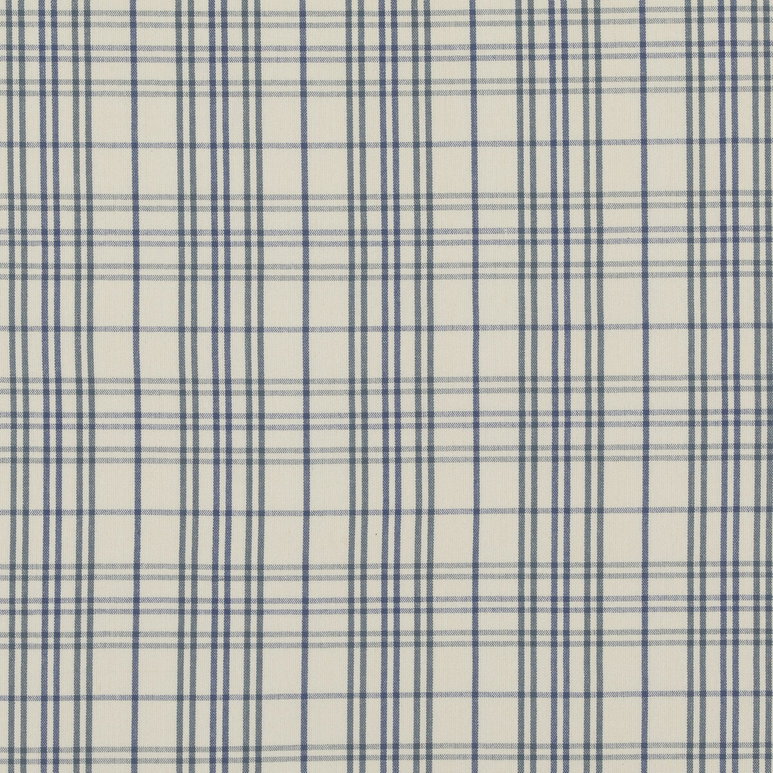 Baker Lifestyle Purbeck Check Blue Fabric