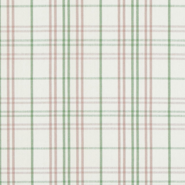 Baker Lifestyle Purbeck Check Pink/Green Fabric