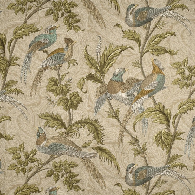 Braemore Pheasant Hunt Birch Fabric