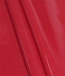 Red Pleather Fabric