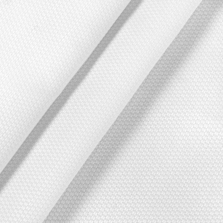 White Cotton Pique Fabric