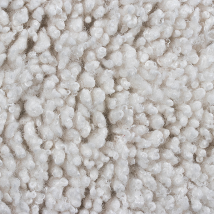 Pixie Natural Faux Fur Fabric image 3 of 4