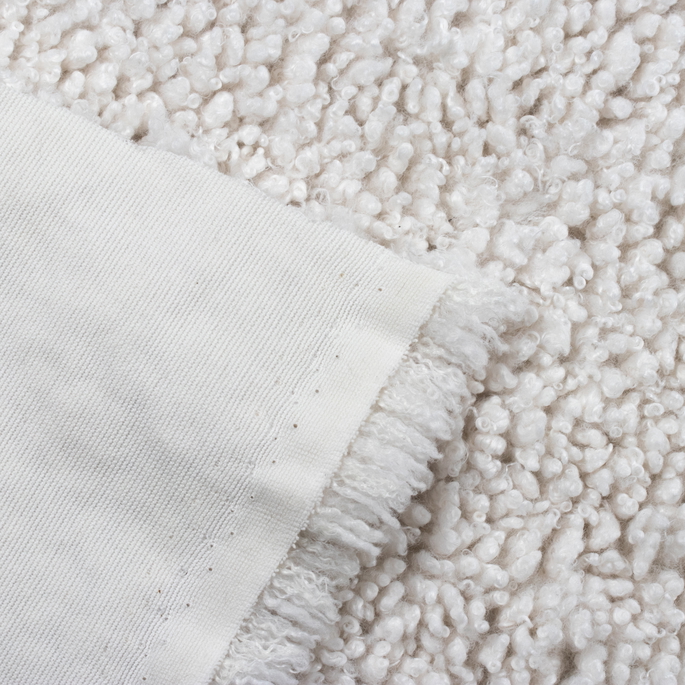 Pixie Natural Faux Fur Fabric image 4 of 4