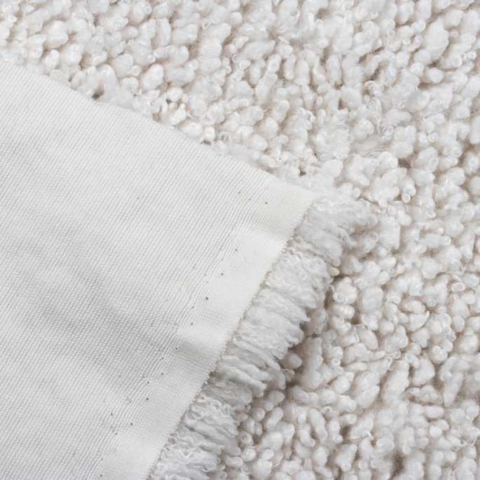 Pixie Natural Faux Fur Fabric image 4 of 4