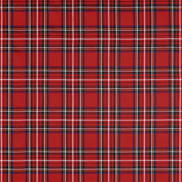 Red Classic Plaid Fabric