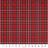 Red Classic Plaid Fabric - Image 2
