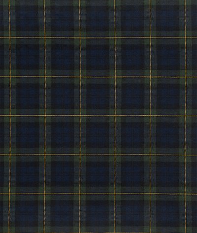 Plaid and Check Christmas Fabric by the Yard
