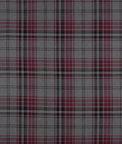 Gray/Red Plaid Fabric