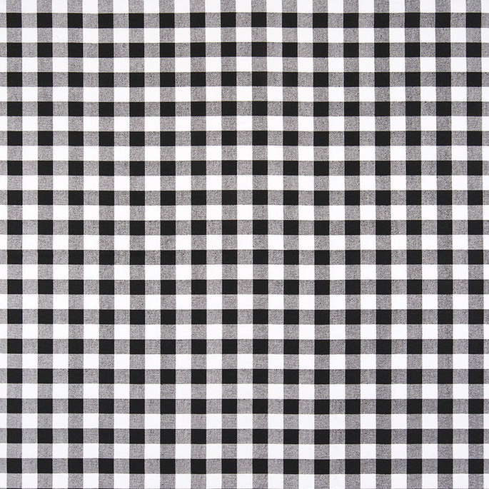 Premier Prints Plaid Black Fabric image 1 of 2