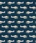 Premier Prints Planes Chill Canvas Fabric
