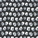Premier Prints Plato Ink/Black Flame Slub Canvas Fabric