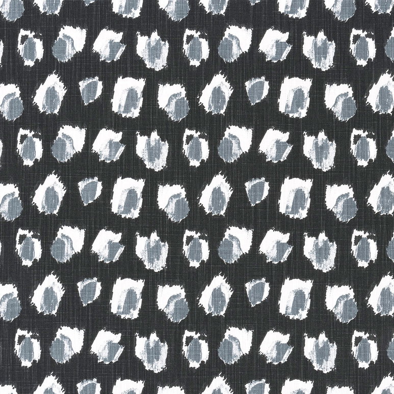 Premier Prints Plato Ink/Black Flame Slub Canvas Fabric
