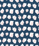 Premier Prints Plato Italian Denim/Blush Slub Canvas