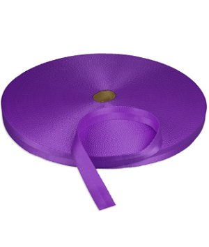 1 inch Purple Nylon Webbing