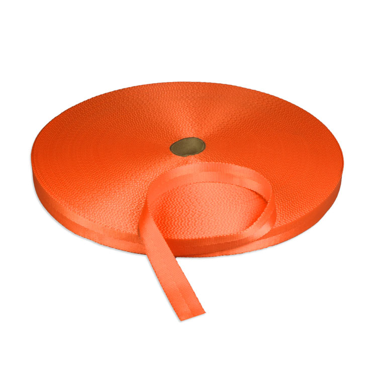 1" Orange Nylon Webbing