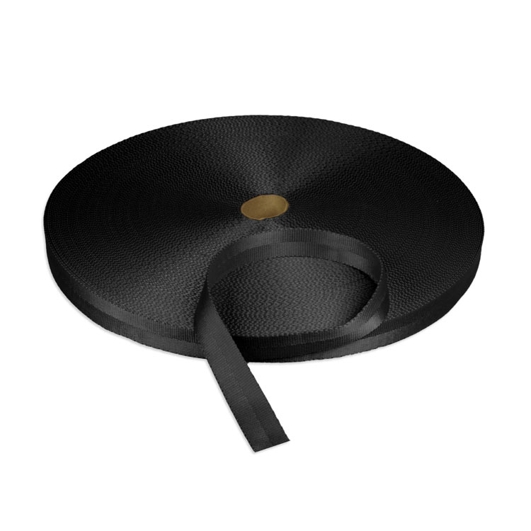 1" Onyx Nylon Webbing