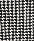 Houndstooth Black/White Polar Fleece Fabric