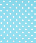 Premier Prints Polka Dot Girly Blue/White Twill Fabric