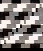 Black/White Kara Check Polar Fleece Fabric