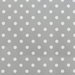 Premier Prints Polka Dot Storm White Twill Fabric