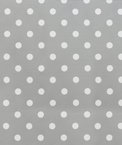Premier Prints Polka Dot Storm White Twill Fabric