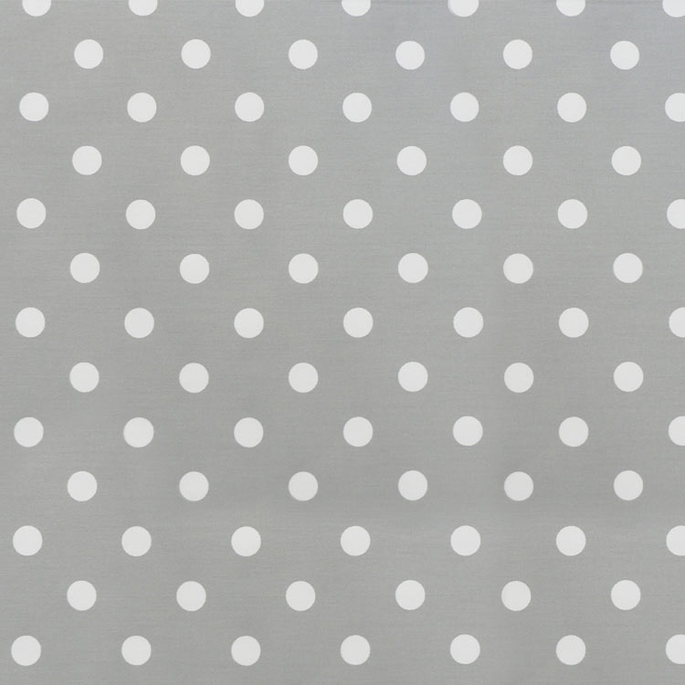 Premier Prints Polka Dot Storm White Twill Fabric image 1 of 1