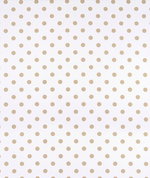 Premier Prints Polka Dot White/Athena Gold Canvas