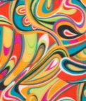 Multi Tiffany Polar Fleece Fabric