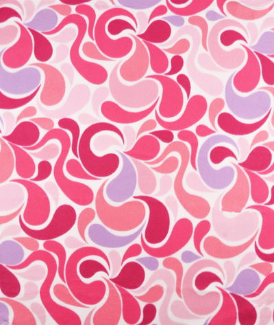 Yasmin Fuchsia Polar Fleece Fabric