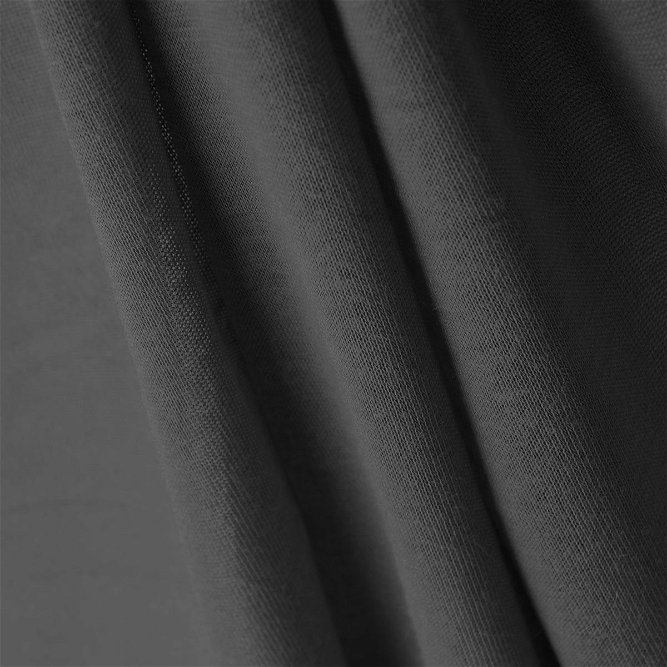 Gray Polyester Knit Fabric