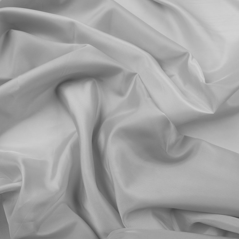 Silver Apparel Lining Fabric