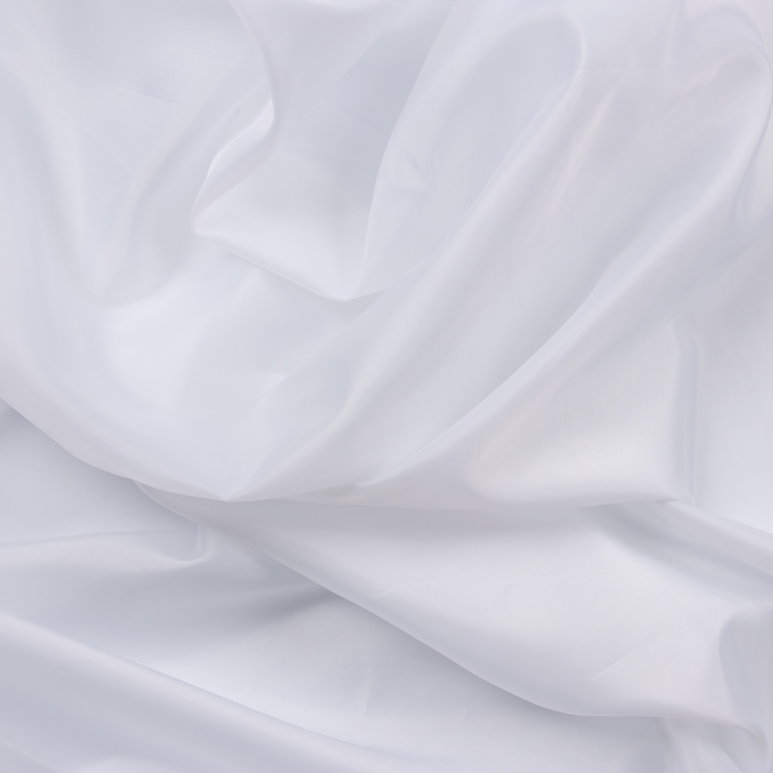 White Apparel Lining Fabric