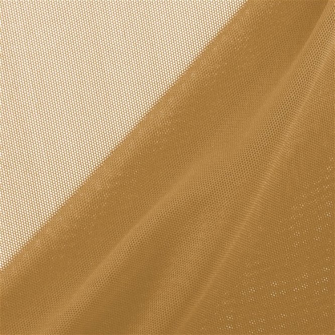 Gold Power Mesh Fabric
