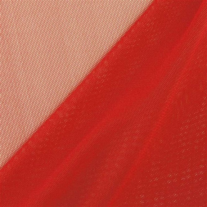 Red Power Mesh Fabric