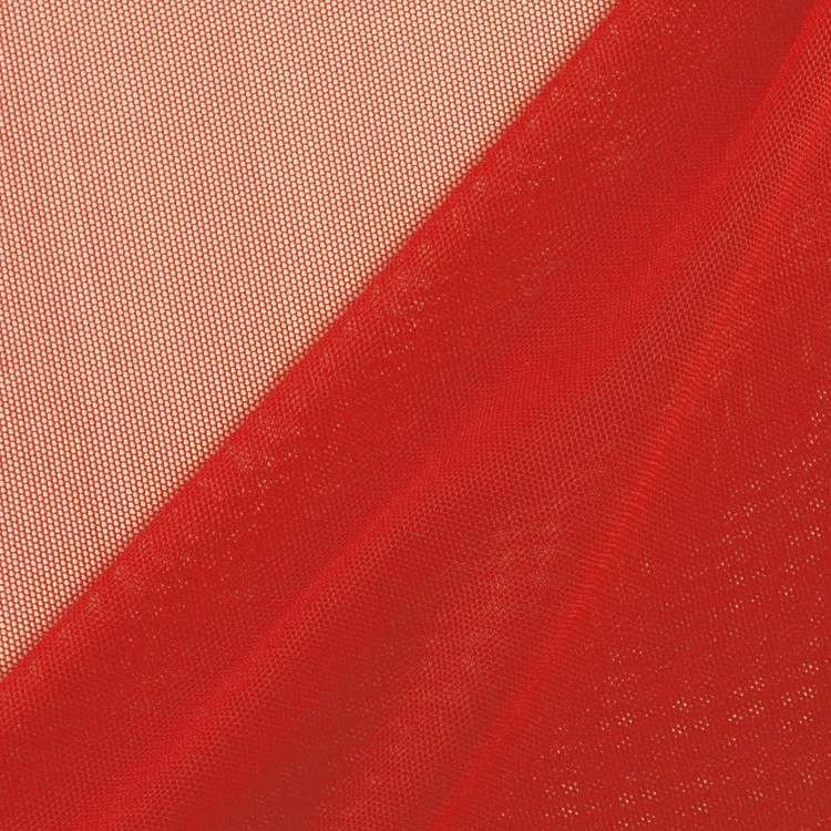 Red Power Mesh Fabric
