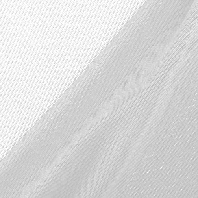 White Power Mesh Fabric image 1 of 1