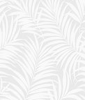 NextWall Peel & Stick Tossed Palm Off-White Paintable Wallpaper