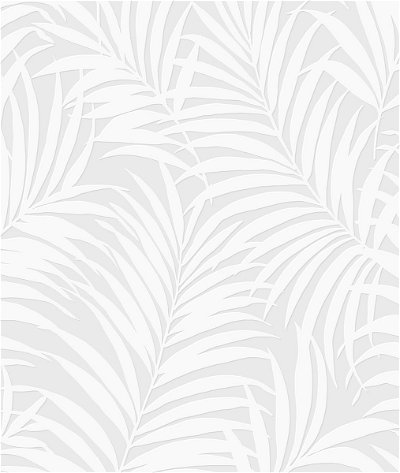 NextWall Peel & Stick Tossed Palm Off-White Paintable Wallpaper