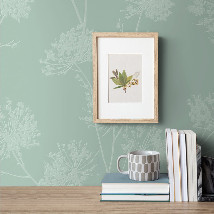 NextWall Peel &amp; Stick Dandelion Fields Off-White Paintable Wallpaper image 4 of 5