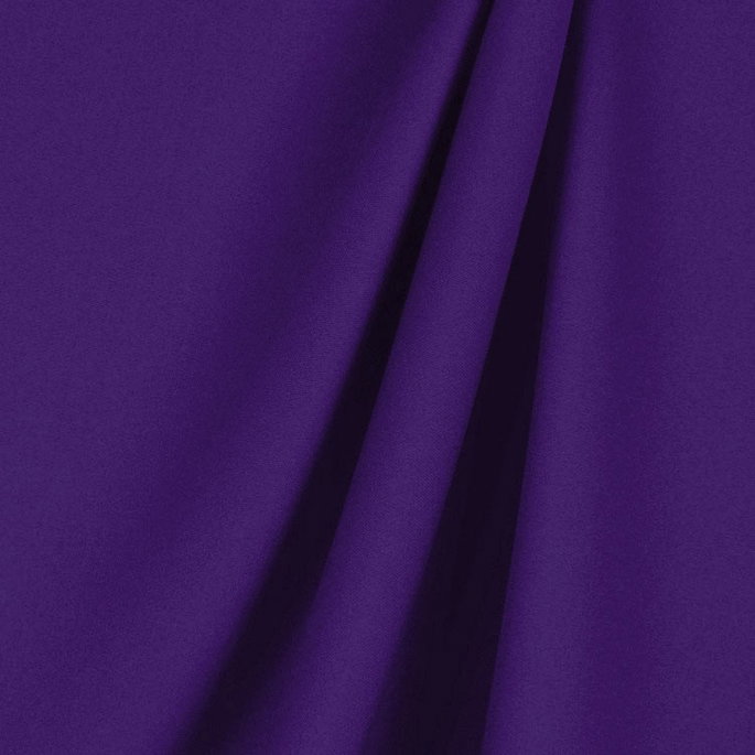 Purple Poly Poplin Fabric image 2 of 2