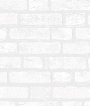 NextWall Peel & Stick Vintage Brick Off-White Paintable Wallpaper