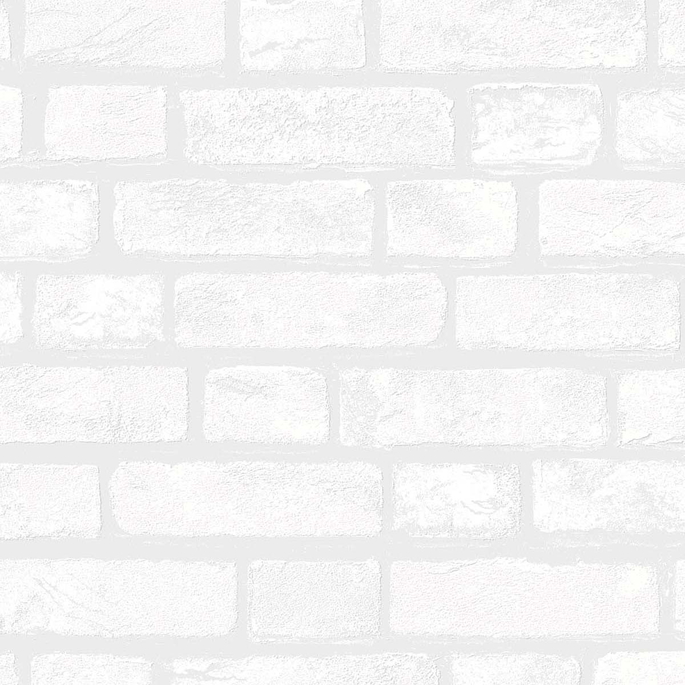 NextWall Peel &amp; Stick Vintage Brick Off-White Paintable Wallpaper image 1 of 5