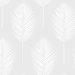 NextWall Peel & Stick Palm Leaf Off-White Paintable Wallpaper