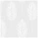 NextWall Peel &amp; Stick Palm Leaf Off-White Paintable Wallpaper thumbnail image 1 of 5