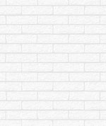 NextWall Peel & Stick Limestone Brick Off-White Paintable Wallpaper