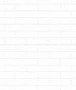 NextWall Peel & Stick Rustico Faux Brick Off-White Paintable Wallpaper