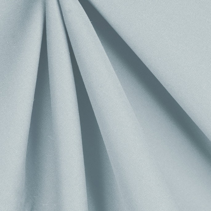 Silver Poly Poplin Fabric image 2 of 2