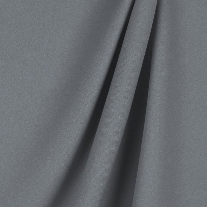 Gray Poly Poplin Fabric image 2 of 2