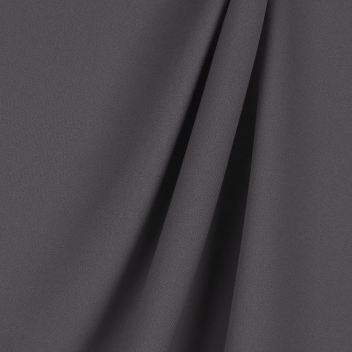 Charcoal Poly Poplin Fabric image 2 of 2